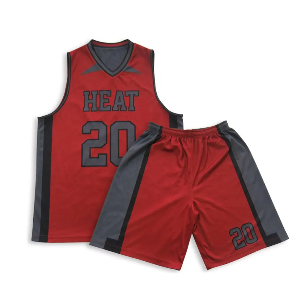 Groothandel Hoge Kwaliteit Print Team Usa Basketbal Truien Custom Omkeerbaar Basketbal Retoursysteem Training Basketbal Shirt