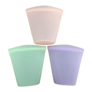 Sacs de conservation en silicone de taille moyenne sans BPA, de qualité alimentaire, adaptés au congélateur et au micro-ondes, pour aliments et accessoires de cuisine (vente en gros) - Product Image 6