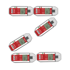 Registrador de Dados de Choque e Temperatura ZTAG-TS com Proteção IP54 para Logística Global de Frete Marítimo e Aéreo - Product Image 4