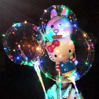 Ballons Bobo à l'hélium tendance 2021, ballons lumineux à LED, mini ballons lumineux à LED pour fête, Noël