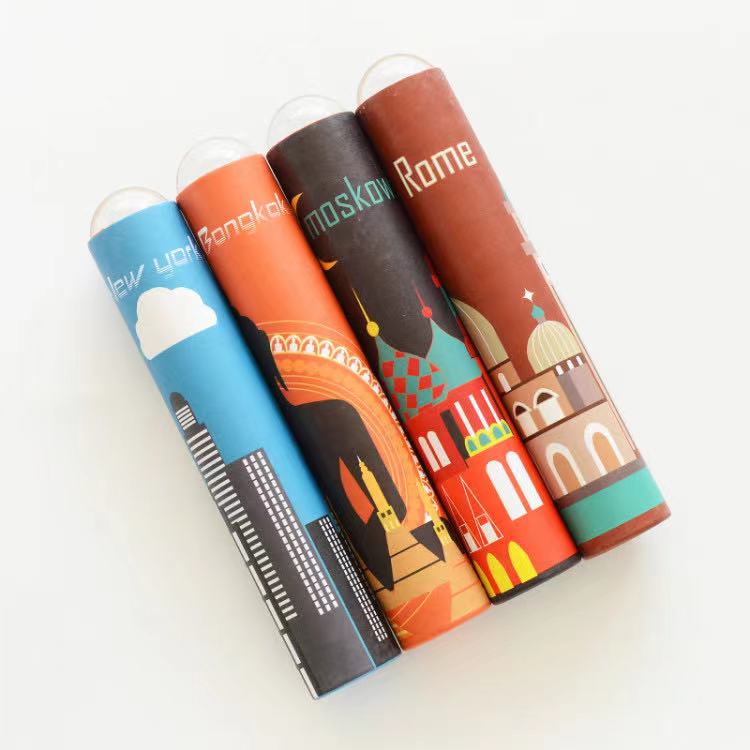 Лидер продаж 2021 на Amazon, развивающая детская игрушка, калейдоскоп для детей, картонная игрушка, уличный калейдоскоп для детей