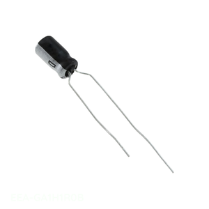 ตัวแทนจำหน่ายอย่างเป็นทางการ ตัวเก็บประจุแบบ Through Hole CAP ALUM 1UF 20% 50V RADIAL TH EEA-GA1H1R0B 1 ยูเอฟ - Product Image 1