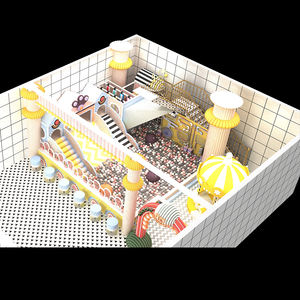 नॉटी कैसल सॉफ्ट प्ले उपकरण टॉडलर बच्चों के लिए पियानो स्लाइड बॉल पूल के साथ बच्चों के लिए छोटे इनडोर खेल का मैदान - Product Image 4