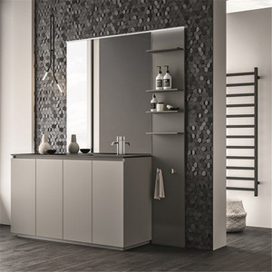 DAIYA <strong>vanity</strong> <strong>case</strong> with wall cabinet lacquer finish - Product Image 2