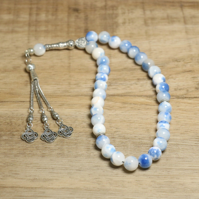 Jade pêche bleue