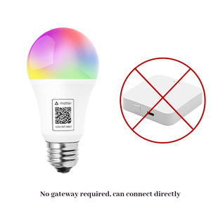 <span class=keywords><strong>Alexa</strong></span> Echo Google Home Matter Home Kit APP Control <span class=keywords><strong>WIFI</strong></span> A19 Bombilla <span class=keywords><strong>LED</strong></span> inteligente Matter - Product Image 6