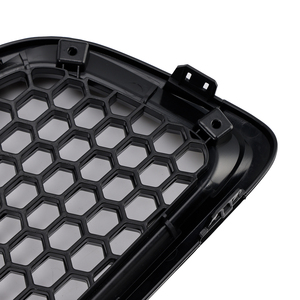Pour <span class=keywords><strong>Volvo</strong></span> S40 <span class=keywords><strong>V50</strong></span> 2008-2012 Grille de pare-chocs avant noire brillante en nid d'abeille - Product Image 5