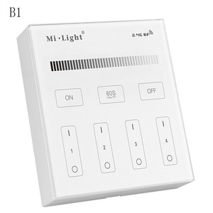 B1 4 Vùng 8 Vùng 2.4GHz Không Dây WIFI Touch Panel Dimmer RGBW RGB + CCT CW WW LED Điều Khiển Từ Xa Thông Minh Mi Ánh Sáng - Product Image 4