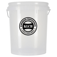 Seau de nettoyage auto KLCB 15L 18L 20L, seau en plastique pour lavage auto, outils de detailing, kit de nettoyage auto