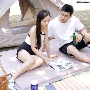 Matelas pneumatique gonflable automatique d'extérieur, épais, résistant à l'humidité, tapis de sol pour tente de <span class=keywords><strong>camping</strong></span>, coussin de couchage léger pour <span class=keywords><strong>la</strong></span> randonnée - Product Image 2