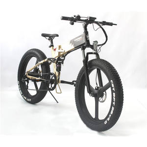 De aluminio deporte Ebike grasa de neumáticos de <span class=keywords><strong>26</strong></span> pulgadas E bicicletas plegable Mtb Eu 48v 500watt de montaña eléctrica fuera de la carretera bicicleta - Product Image 4