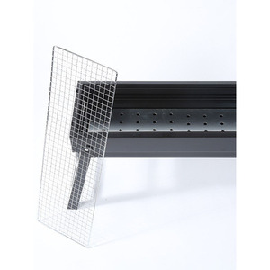 Parrilla de Carbón con Recubrimiento de Polvo de Acero, Estufa para Asar al Aire Libre e Interior, Fácil de Limpiar, Diseño Plegable y Duradero - Product Image 2