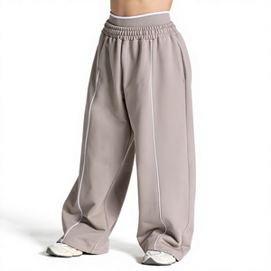 Ensemble de survêtement personnalisé pour femmes, coupe large, 280 g/m², pour marques de boutiques américaines, faible MOQ - Product Image 4