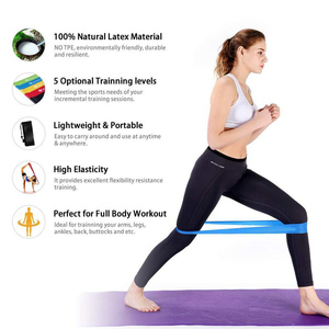 Bande élastique de résistance pour le yoga, bande élastique de <span class=keywords><strong>musculation</strong></span>, bande d'<span class=keywords><strong>exercice</strong></span> de Pilates, équipement de fitness pour les exercices de jambe élastiques - Product Image 5