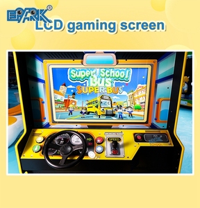 Le parc à thème d'autobus scolaire superbe d'enfants monte <span class=keywords><strong>des</strong></span> <span class=keywords><strong>jeux</strong></span> d'arcade de machine de jeu à pièces - Product Image 4