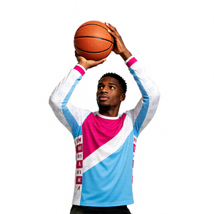 Fanshi Ropa Deportiva para Hombre, <span class=keywords><strong>Camisetas</strong></span> <span class=keywords><strong>de</strong></span> Baloncesto Sublimadas Personalizadas, Transpirables, <span class=keywords><strong>de</strong></span> Secado Rápido, Uniformes para Equipos - Product Image 1