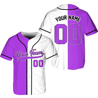 Ensemble d'uniformes de baseball et de softball personnalisés avec impression de logo par sublimation, chemise et short