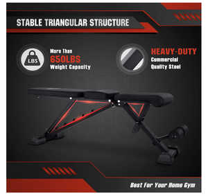 <span class=keywords><strong>Banc</strong></span> de musculation utilitaire <span class=keywords><strong>FLYBIRD</strong></span> <span class=keywords><strong>réglable</strong></span> de haute qualité pour l'entraînement du corps-<span class=keywords><strong>Banc</strong></span> d'inclinaison/déclin pliable polyvalent - Product Image 4