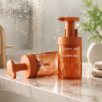 Flacon pompe à mousse rechargeable anti-déversement pour nettoyant et lotion visage en PET de 200 ml et 250 ml