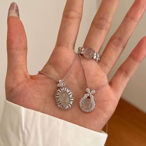 Dylam Exquisite Luxury Jewelry S925 Silver Eternity Band 5A Cubic Zirconia Synthetic Water Foam <b>Jade</b> Women Fine Fashion <b>Rings</b> - Product Image 6