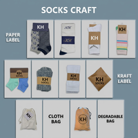 Chaussettes de sport de compression personnalisées pour la course à pied, avec coussinets, anti-ampoules, évacuation de l'humidité, pour la randonnée athlétique