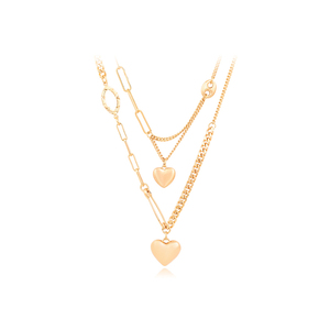 <span class=keywords><strong>XUPING</strong></span>-joyería de lujo para mujer, collares de varias plantas chapados en oro y cobre ambiental, color dorado de 18K, S00152965 - Product Image 1