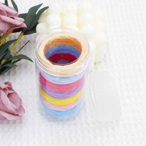 Großhandel Haar bänder Verdickte Gummibänder Mädchen Pferdes chwanz Haar gummis Candy Coloured Hair Accessoires - Product Image 5