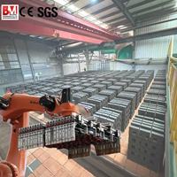 Équipement d'automatisation clé en main pour usine de briques d'argile avec robot, pince à vide, sécheur, four et système de palettisation pour la fabrication de briques