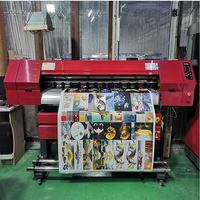 Printer kertas dinding lukisan kristal porselen 1.6/1.8m mesin cetak dekorasi latar belakang otomatis mesin foto Mural