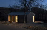 Maison préfabriquée de luxe, mini-maison mobile préfabriquée, cabane miniature, résidence confortable