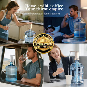 Macchina di plastica portatile dell'erogatore della pompa dell'acqua fredda <span class=keywords><strong>3</strong></span> galloni per uso dell'ufficio e della casa refrigeratore di acqua potabile in bottiglia - Product Image 5