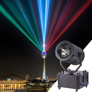 Reflector LED RGBW de 7000W con Rotación <span class=keywords><strong>para</strong></span> Exteriores, Faro, Azotea de Hotel, con Control Remoto, Alta Potencia, Penetración de Niebla - Product Image 4