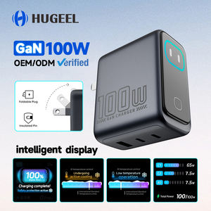 <span class=keywords><strong>Cargador</strong></span> GaN de 100W con Carga Rápida PD, <span class=keywords><strong>Cargador</strong></span> USB <span class=keywords><strong>C</strong></span> con Adaptador de Viaje Plegable para EE. UU. y Reino Unido, para Teléfonos Xiaomi, <span class=keywords><strong>Huawei</strong></span>, Laptops, Cargadores <span class=keywords><strong>Tipo</strong></span> <span class=keywords><strong>C</strong></span> - Product Image 1