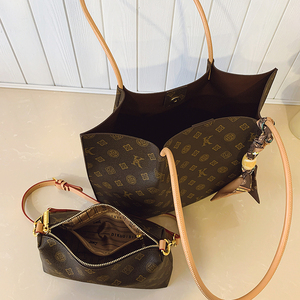 Sac fourre-tout en PU à motif géométrique tendance. Sac à main de créateur de haute qualité pour femmes. Convient à un usage quotidien.6073 - Product Image 2