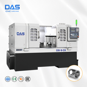 Tokarka Tornio DS-5-DII CNC Lathe Machine Double Spindle Dual Channel Mazak Vertical Bank Design Manufacture Price Metal