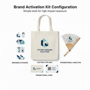 Kit de Activación de Marca Personalizado con Bolsa Reflectante, Ropa, Gorras y Tarjetas Promocionales para Eventos de Marketing - Product Image 3