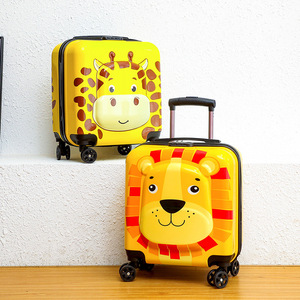 Maleta con ruedas para niños, venta al por mayor, caja de embarque de dibujos animados, equipaje bonito de <span class=keywords><strong>18</strong></span> pulgadas, ruedas fijas, caja de regalo con cierre de cremallera impermeable para PC - Product Image 2