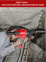 Jindu, máquina perforadora de núcleo portátil con relación precio-rendimiento de alta generación, 110MM, 4,5 '', 1600W, de nueva generación