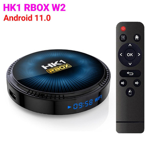 Nuevo Reproductor Multimedia HK1 RBOX W2 con Android 11.0, Amlogic S905W2, Compatible con 4K H.265 <span class=keywords><strong>HEVC</strong></span>, WiFi 2.4G/5.8G, BT4.1, LAN 100M, 802.11.b/g/n - Product Image 5