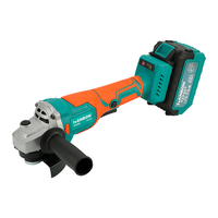 Meuleuse d'angle sans fil 21V sans balais 1000W haute puissance avec disque de meulage en acier inoxydable pour le polissage du métal, du bois et des carreaux