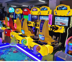 Máquina de Juego Arcade de Carreras de Autos de Lujo de 32 Pulgadas, Operada con Monedas, para Uso Comercial - Product Image 5