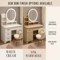 Commode minimaliste de style européen avec tiroirs pour la chambre à coucher