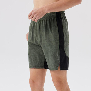 Gym Track Shorts Men Training Sport Shorts With Zipper Pocket Basketball Camo Shorts for Men - Product Image 1
