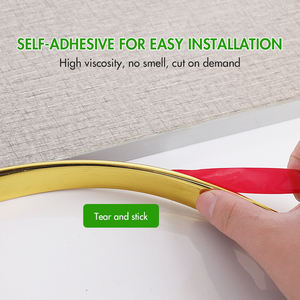 <span class=keywords><strong>Bande</strong></span> de bordure en PVC en forme de U pour le traitement de coupe personnalisé de bord décoratif d'armoire de meubles disponible - Product Image 5