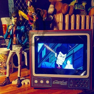 Kính Lúp Màn Hình Điện Thoại Phong Cách TV Cổ Điển Giá Đỡ Máy Tính Để Bàn Bán Chạy <span class=keywords><strong>Amazon</strong></span> Giá Đỡ Điện Thoại Cho Điện Thoại Thông Minh Bộ Khuếch Đại Video Thông Dụng - Product Image 6