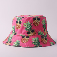 Sombrero de Pescador Reversible de Doble Cara, Sombrero de Verano de Algodón, Sombrero para el Sol con Logotipo Personalizado, Venta al Por Mayor