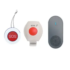 Wireless Caregiver Pager Call Button for Elderly at Home Nurse Alert System Home Elderly Patient Disabled SOS Call button