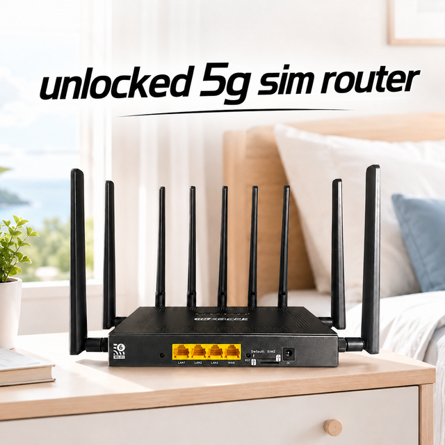 4G/5G Sim Card Router with Dual-Band WiFi6 Esim Hotspot Router128MB 5g Wifi Router ODM/OEM 5g Modem with Sim Slot 5g Cpe Router