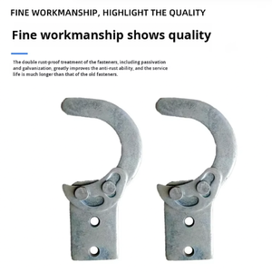 Elementi di Fissaggio per Tubi in Acciaio per Ponteggi: Ganci a Croce, Ganci per Pedane, Barre di Collegamento a <span class=keywords><strong>Sbalzo</strong></span>, Mobili e Personalizzabili - Product Image 2