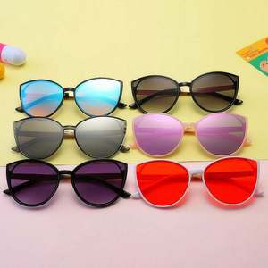 Lentes de Sol Personalizados para Niños y Niñas, Protección UV400, Gafas de Sol Infantiles con Diseño de Ojo de Gato, Tamaño Grande, 2021 - Product Image 2